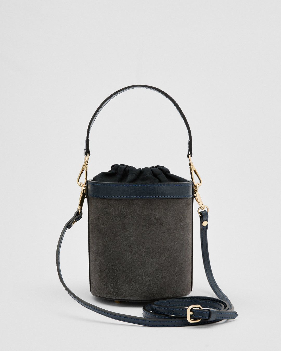 Angèle suede grigio