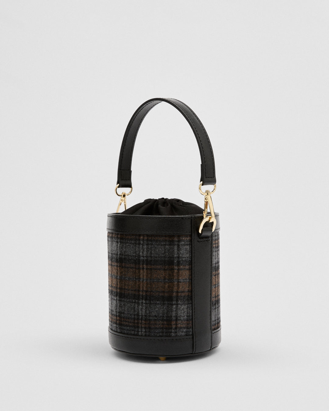 Angèle tartan nero