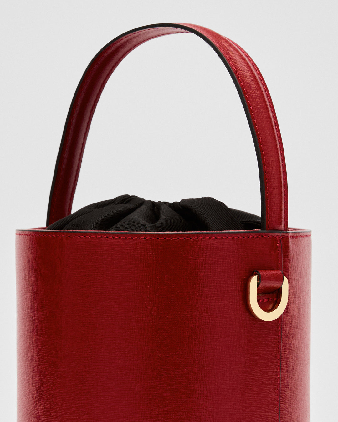 Catherine burgundy | chiusura nera