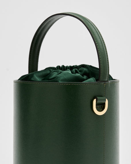 Catherine Verde | chiusura velluto verde