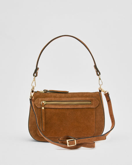 Christine suede cammello