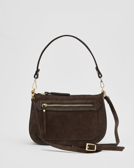 Christine suede marrone