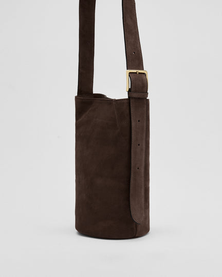Jade suede marrone