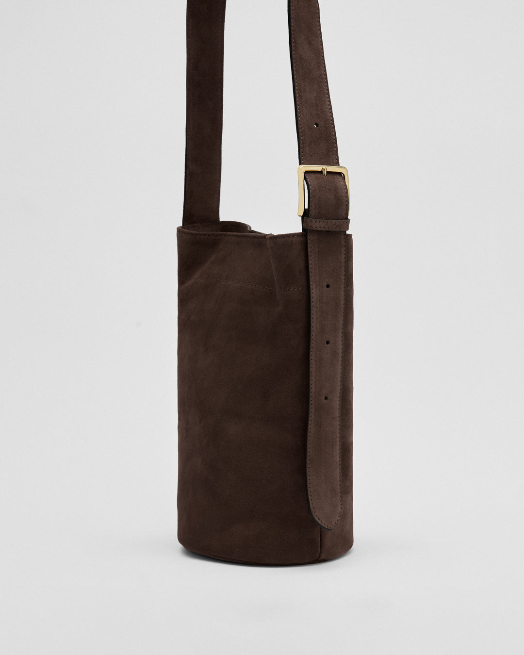 Jade suede marrone