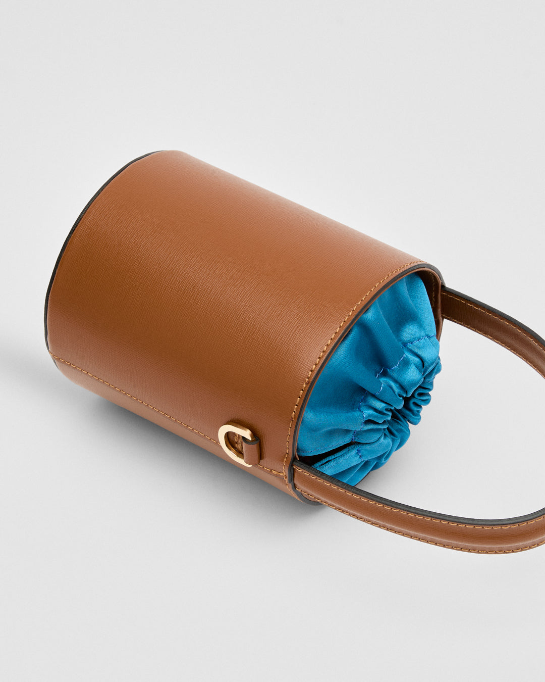 Mini Catherine cammello | chiusura azzurra