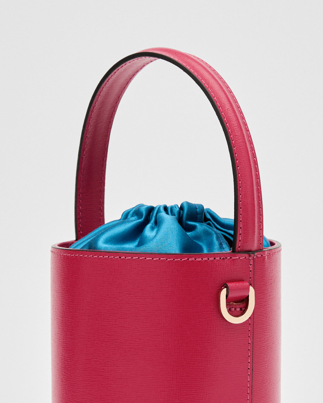 Mini Catherine fucsia | chiusura azzurra