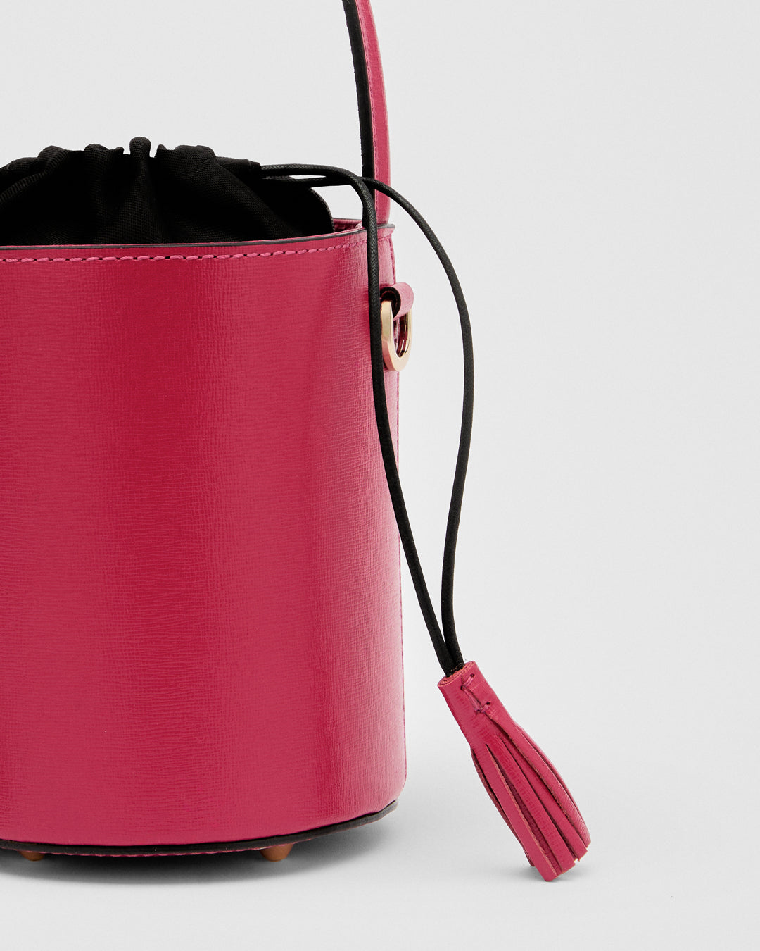 Mini Catherine fucsia | chiusura nera