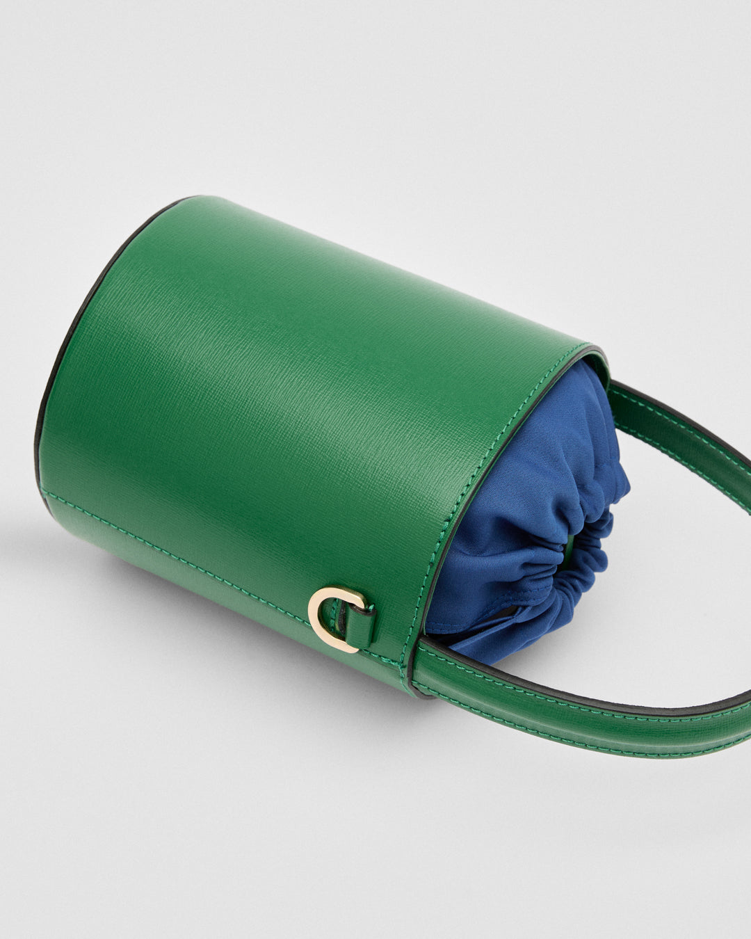 Mini Catherine verde | chiusura blu