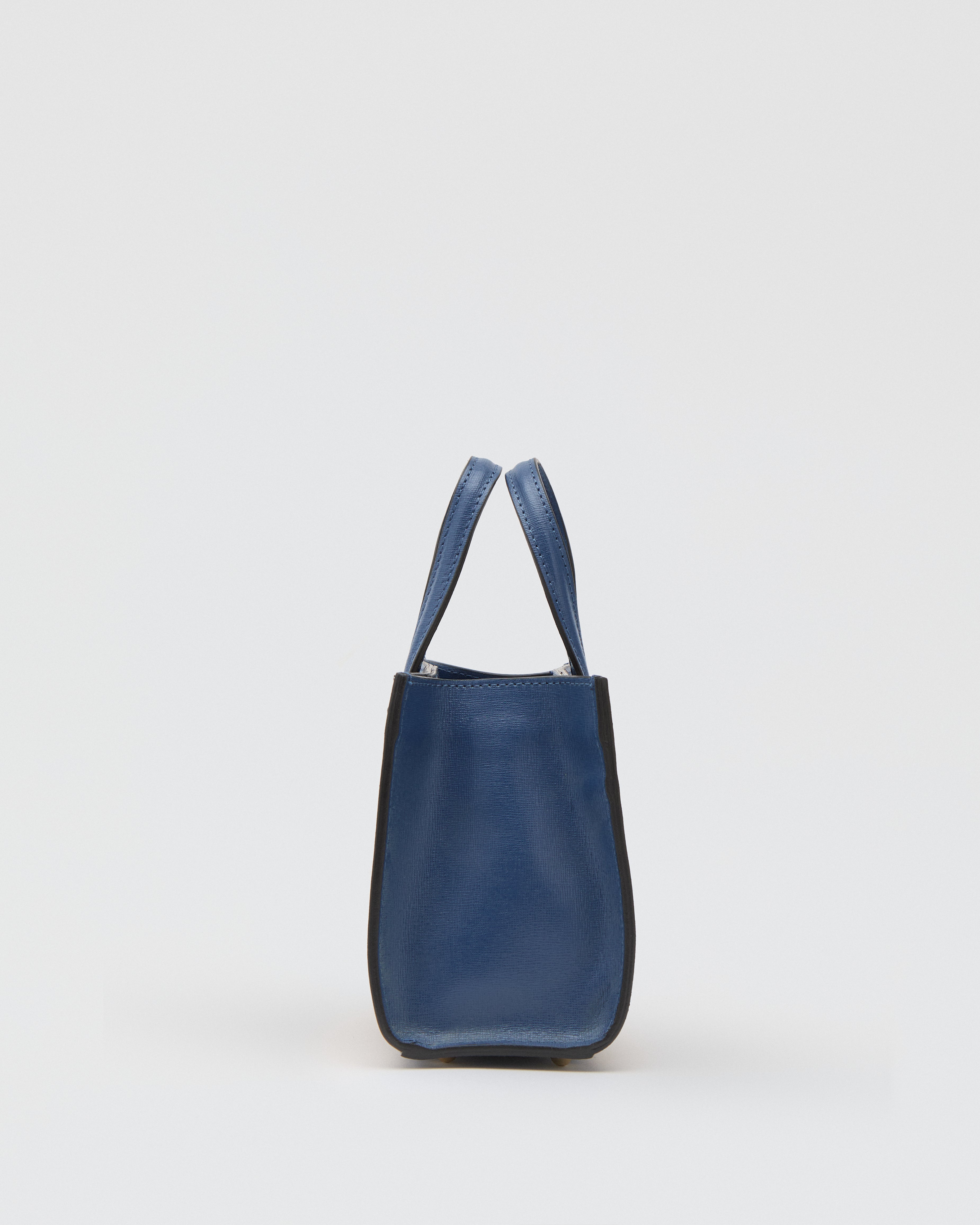 Mini Sophie rafia blu