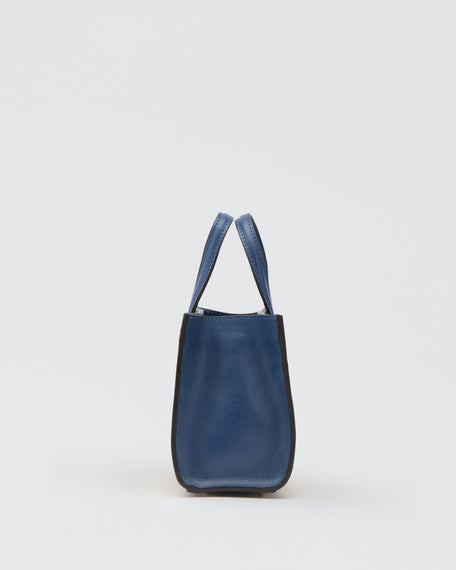 Mini Sophie rafia blu