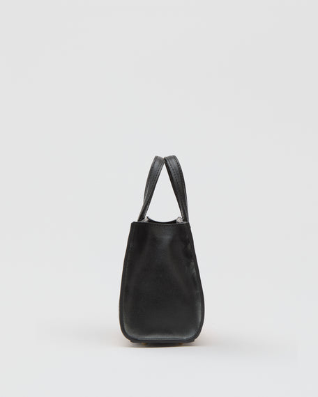 Mini Sophie rafia nero