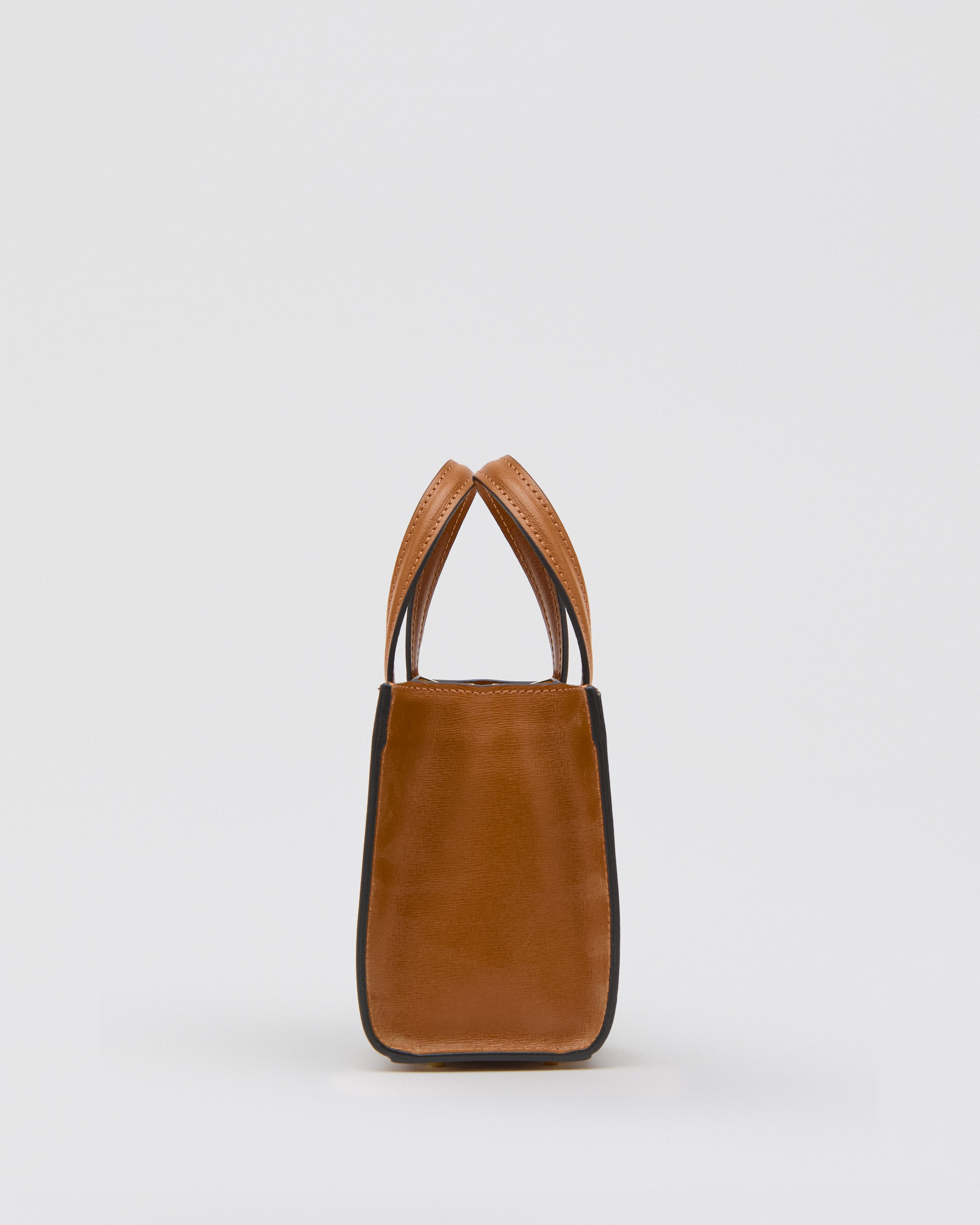 Mini Sophie suede cammello