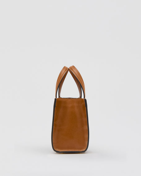 Mini Sophie suede cammello