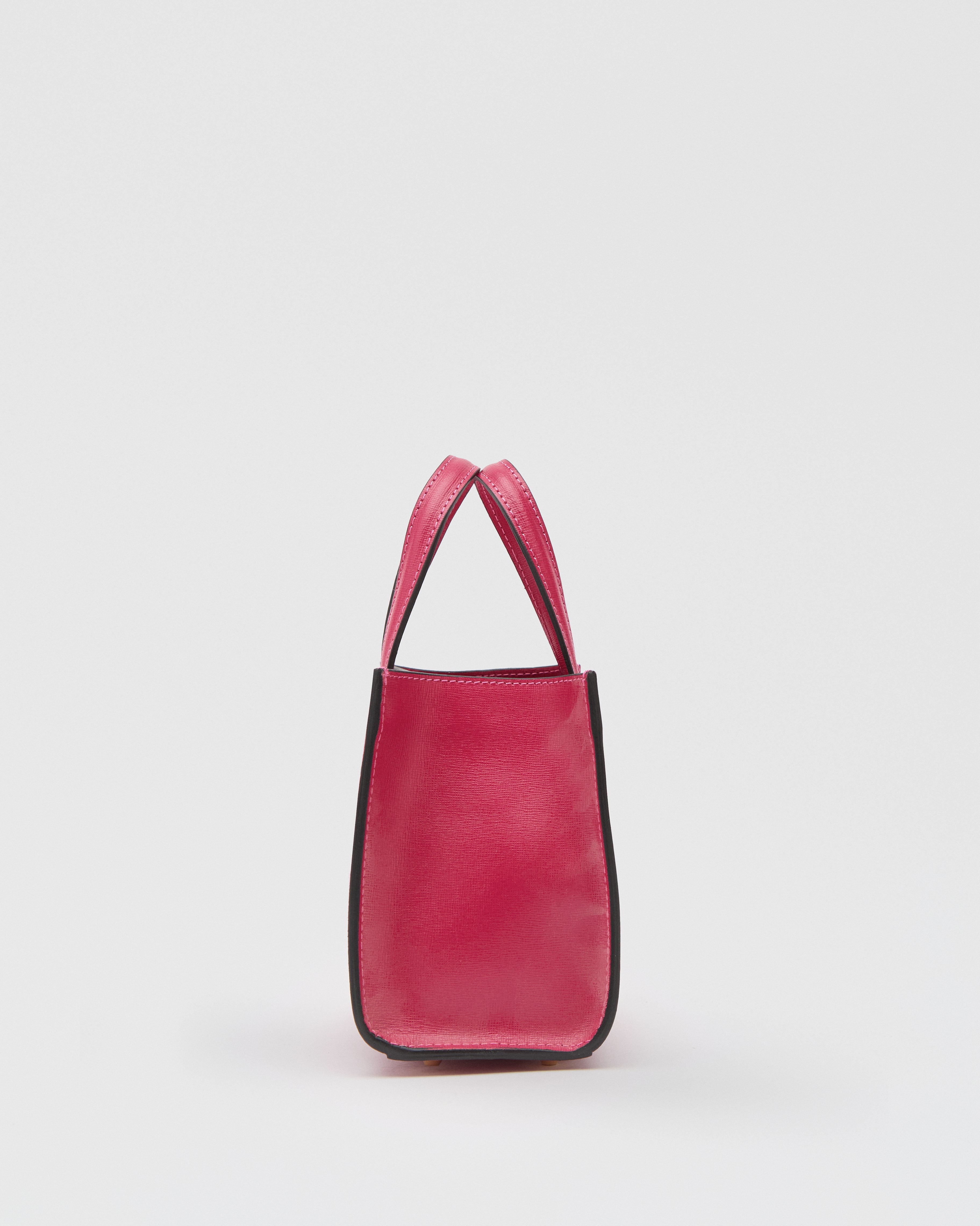 Mini Sophie suede fucsia