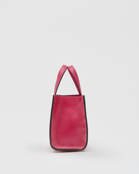 Mini Sophie suede fucsia
