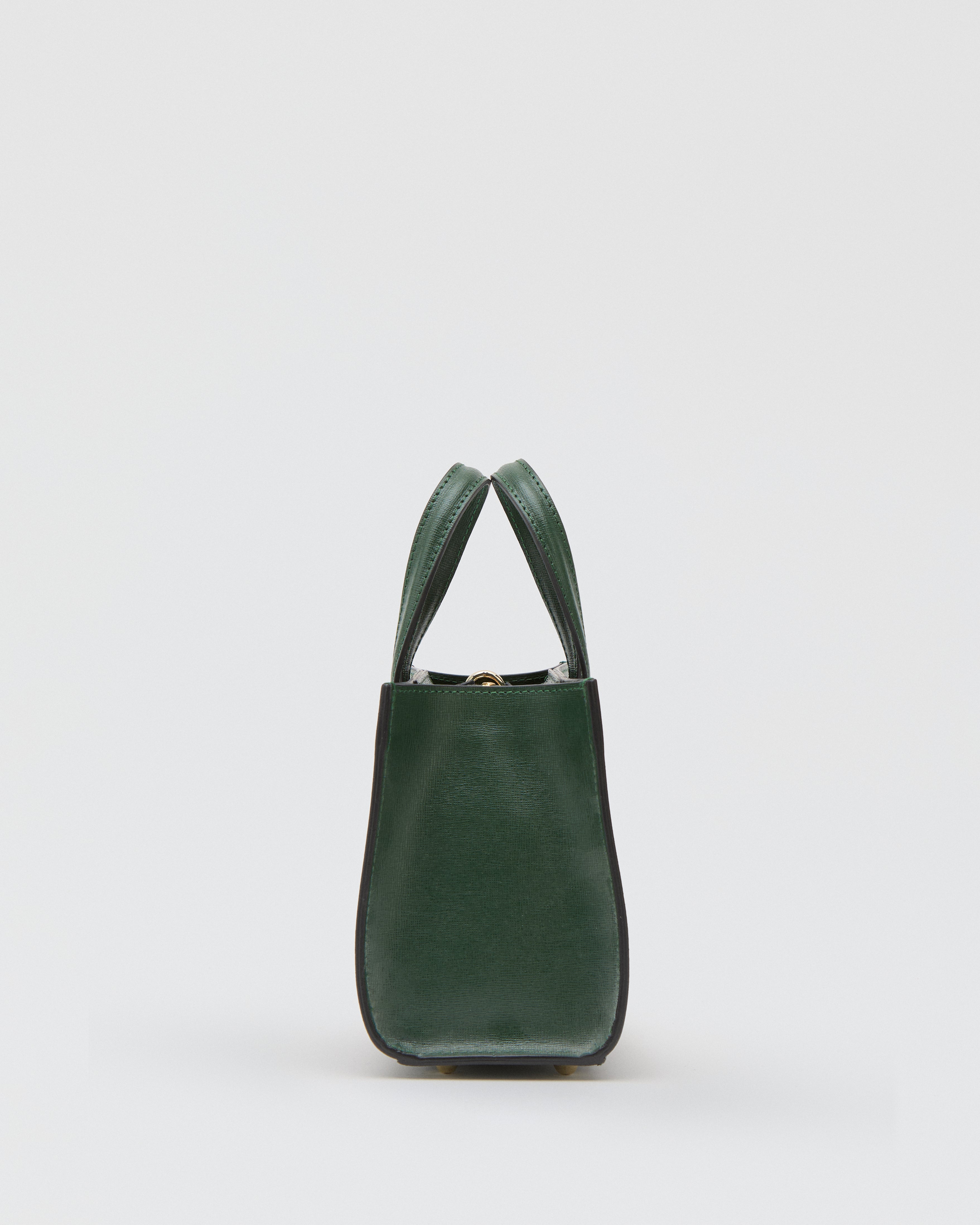 Mini Sophie tweed verde