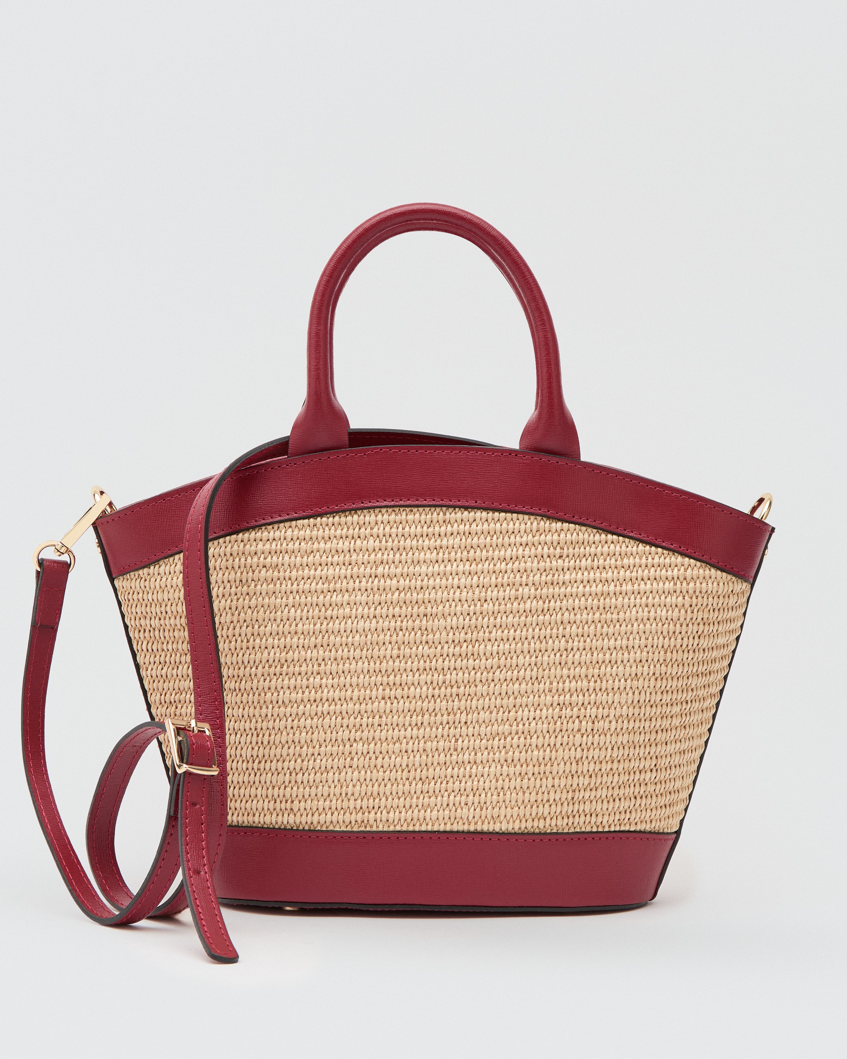 Mini Victoire rafia rosso