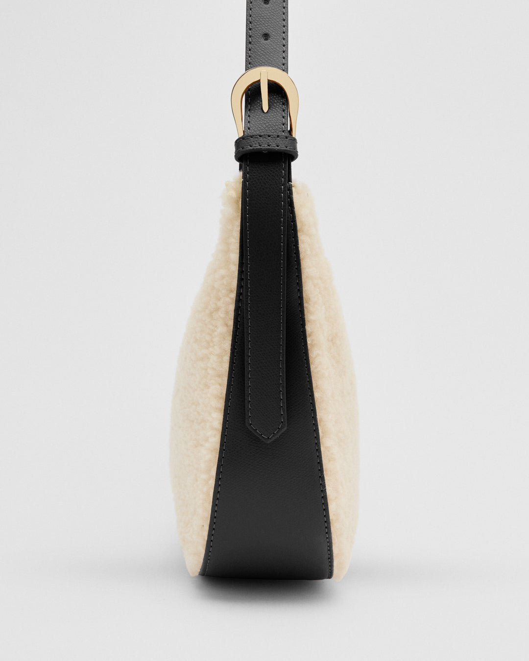 Rachel shearling nero