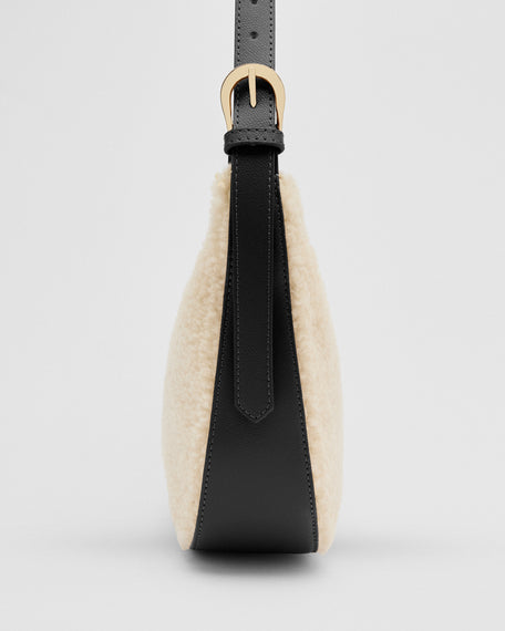 Rachel shearling nero
