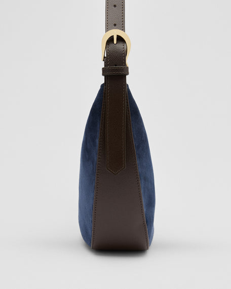 Rachel suede blu