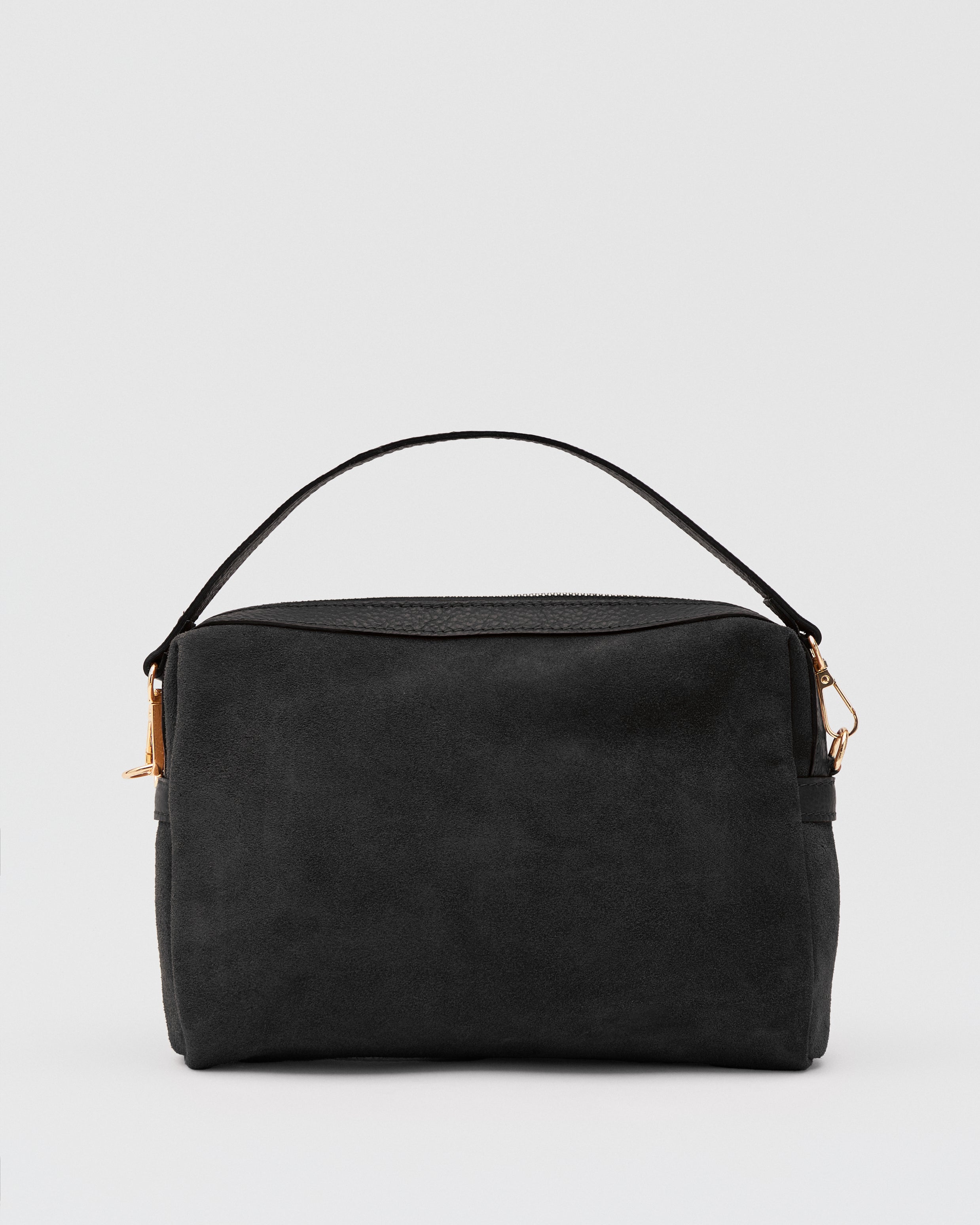 Virginie maxi suede nero