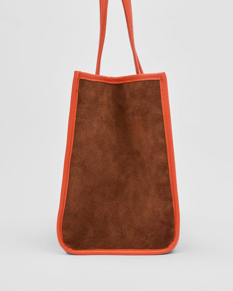 Camille suede arancione