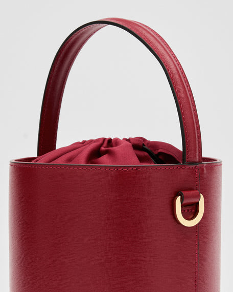 Catherine burgundy | chiusura burgundy