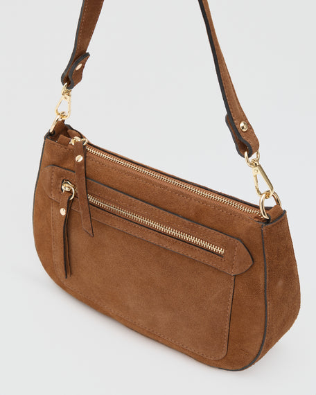 Christine suede cammello