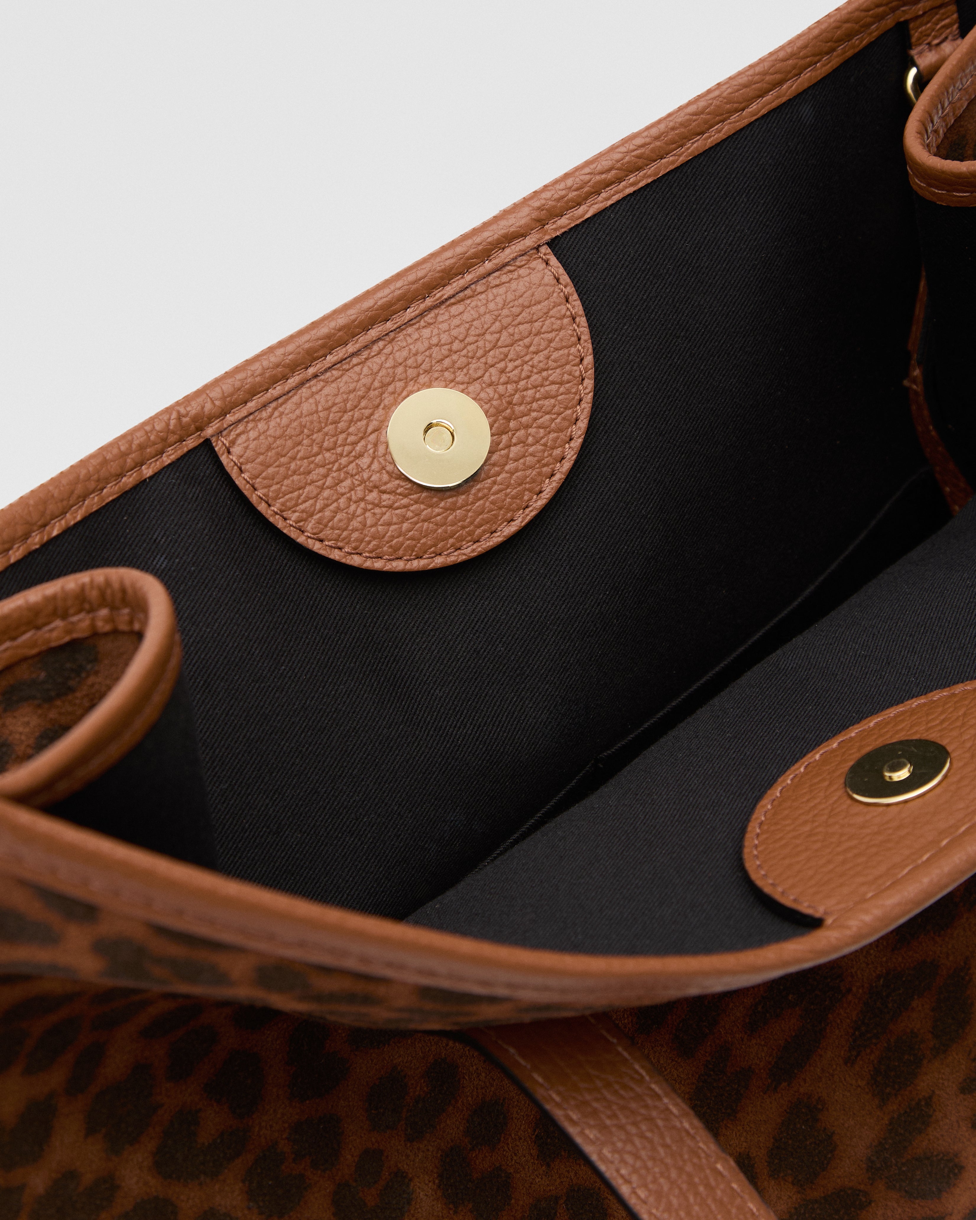 Camille suede animalier cammello