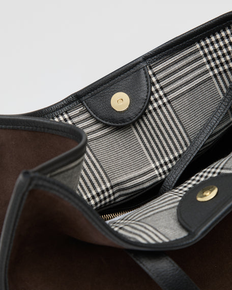 Camille suede marrone