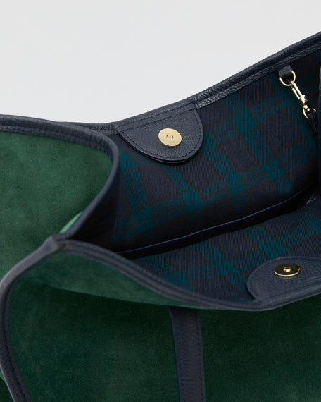 Camille suede verde