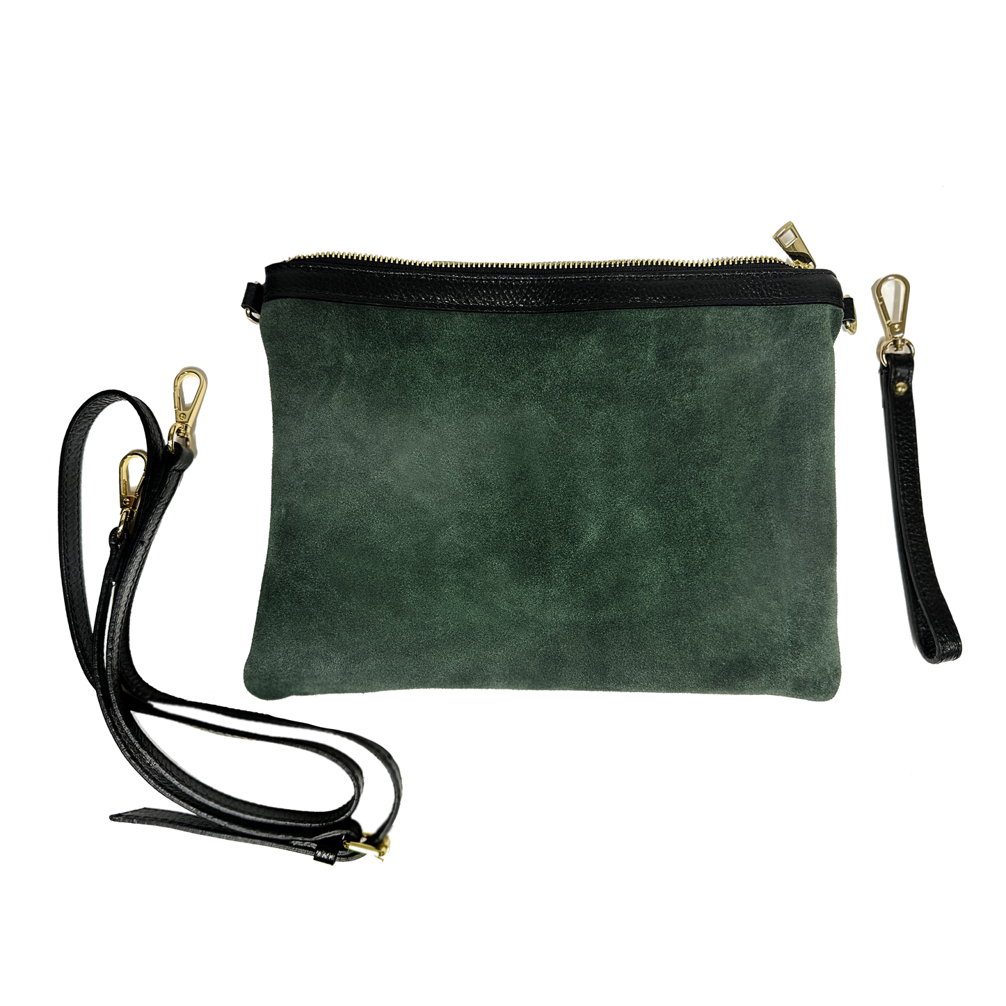 Anne suede verde nero
