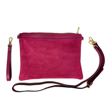 Anne suede fucsia