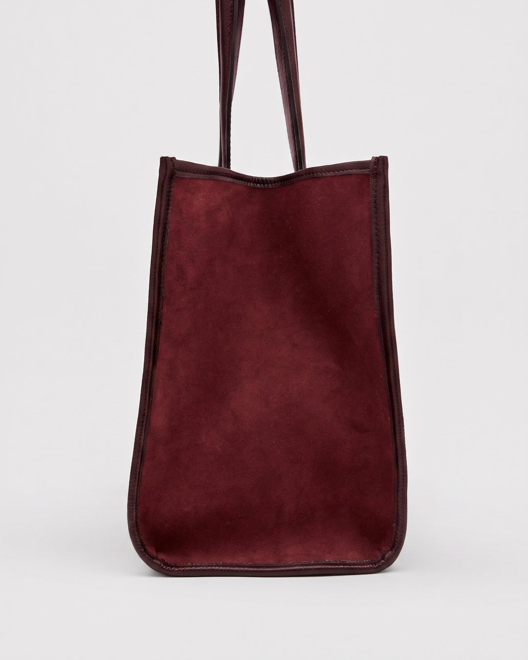 Camille suede bordeaux | interno tartan