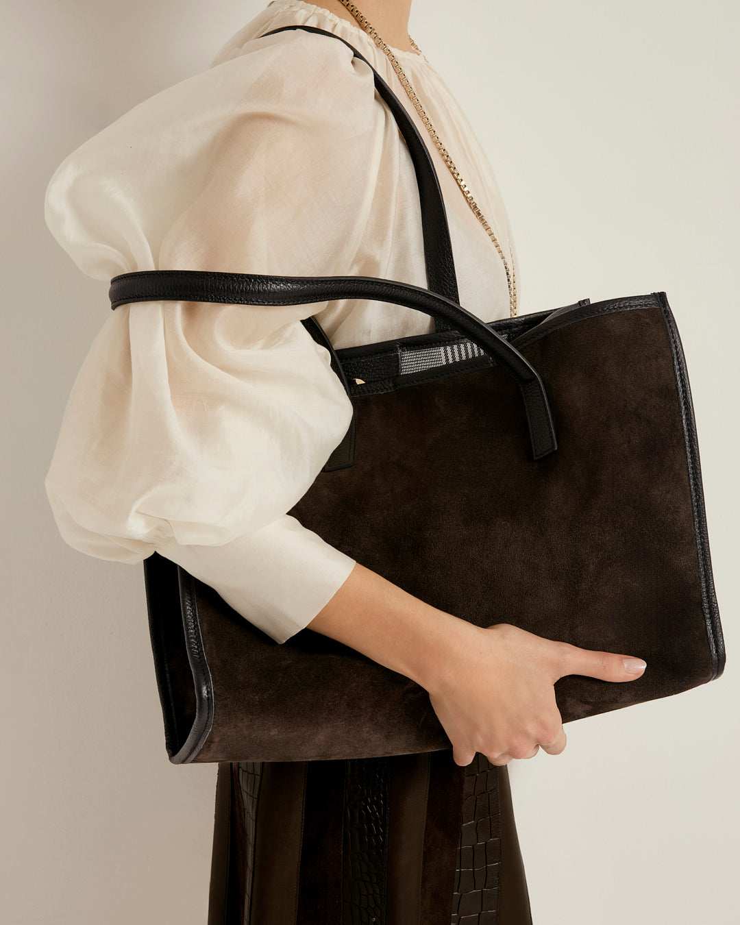 Camille suede arancione