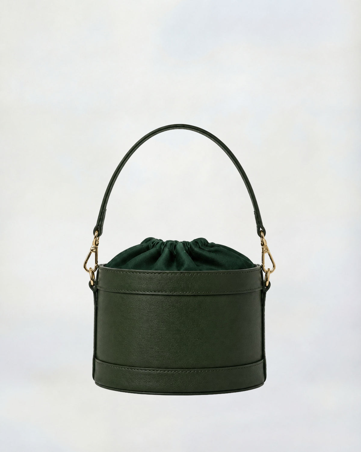 Mini Peggy vert | fermeture velours vert