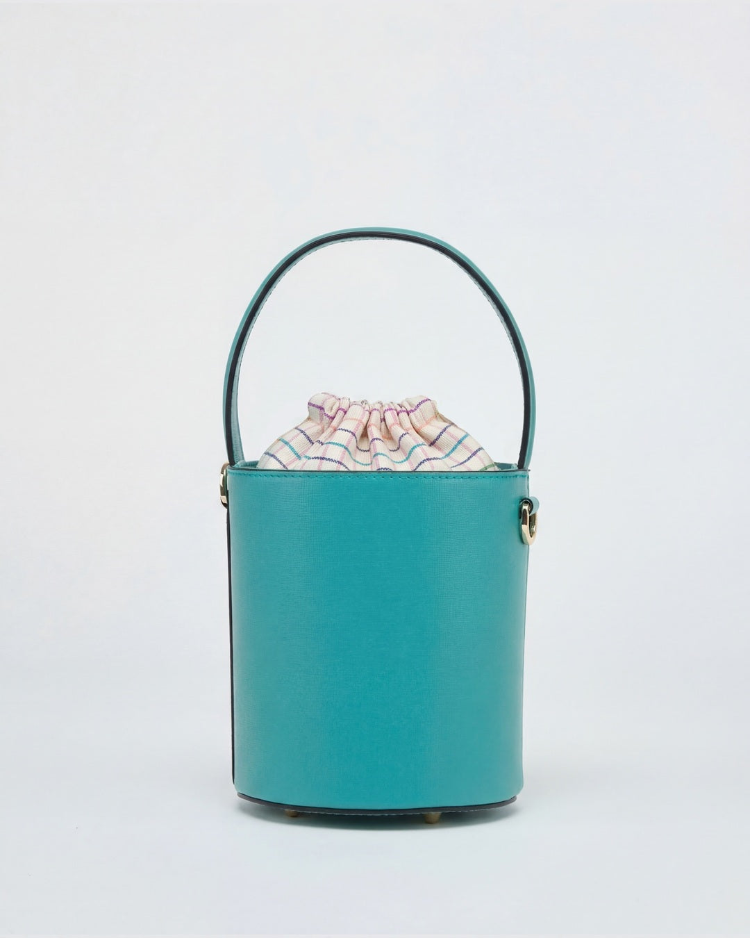 Mini Catherine verde acqua | chiusura quadretti pastello