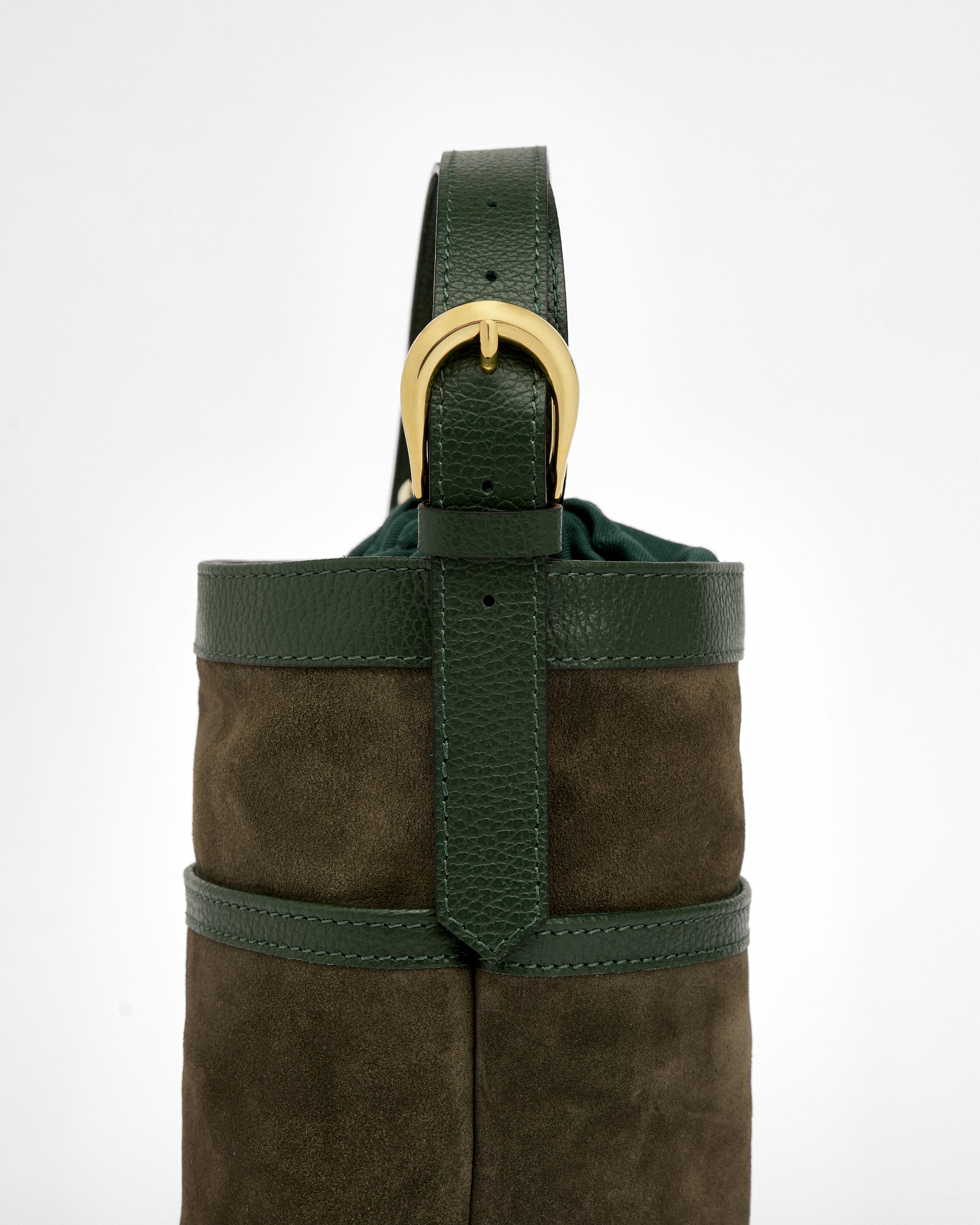 Léonie suede verde