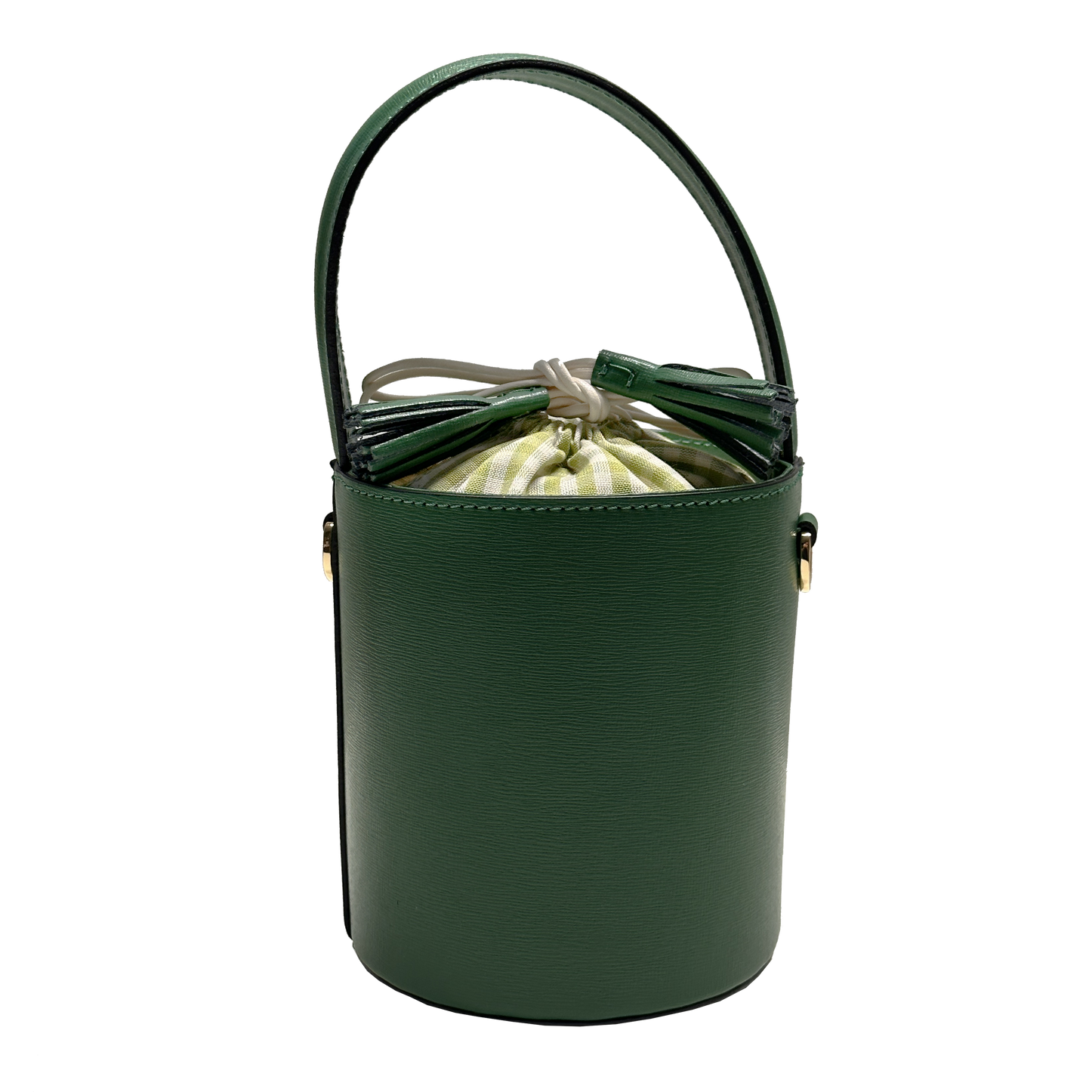 Mini Catherine verde | chiusura Vichy verde chiaro