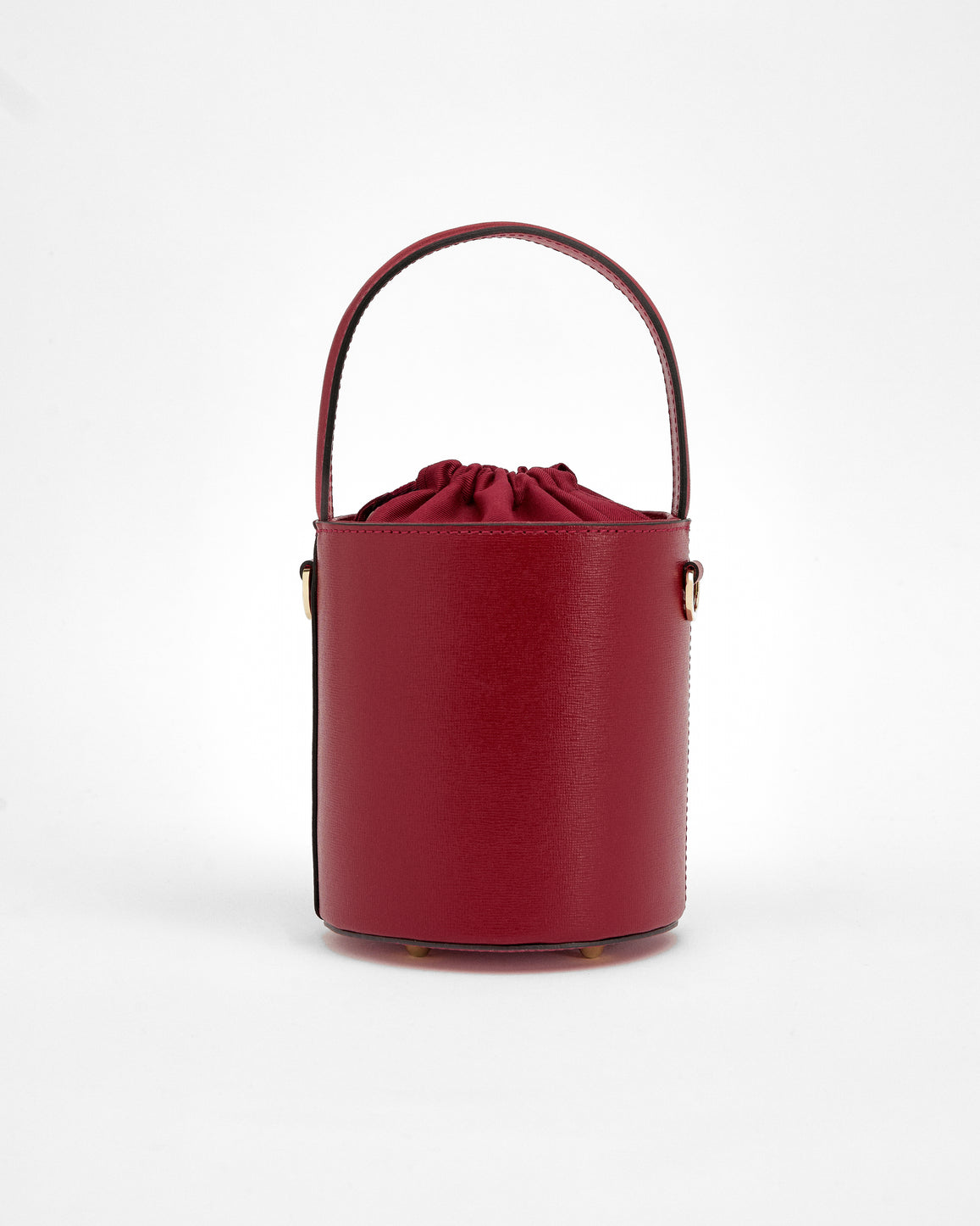 Mini Catherine burgundy | chiusura burgundy