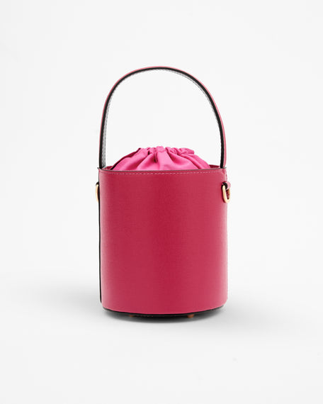 Mini Catherine fucsia | chiusura fucsia