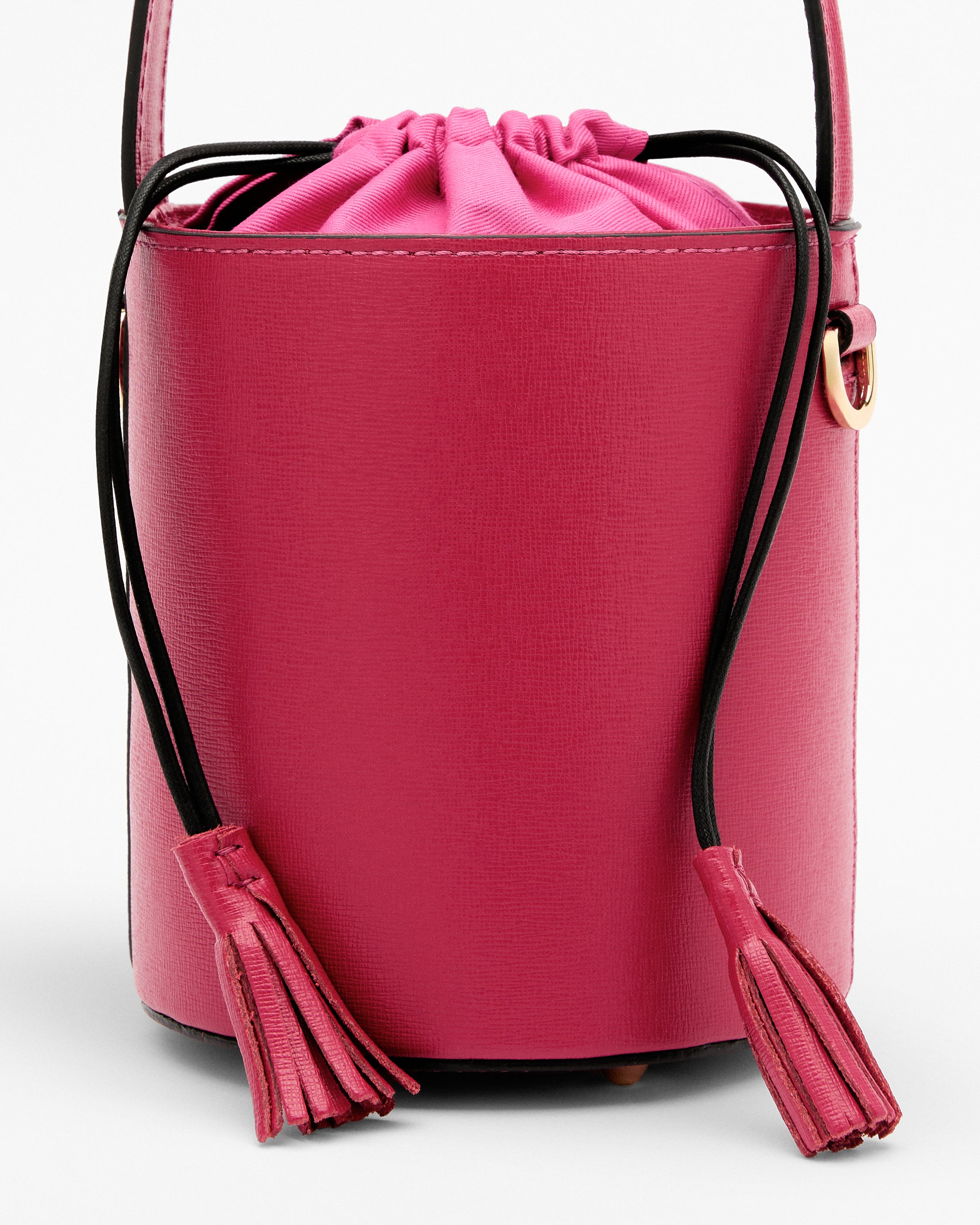 Mini Catherine fucsia | chiusura fucsia
