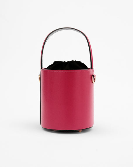Mini Catherine fucsia | chiusura nera