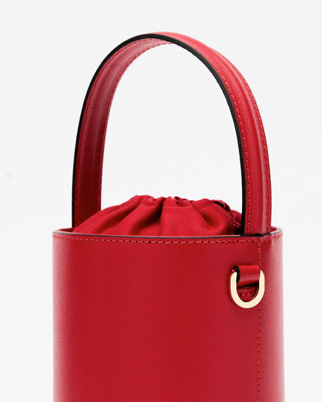 Mini Catherine rosso |  chiusura rossa