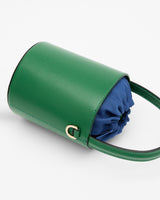 Mini Catherine verde | chiusura blu