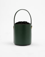 Mini Catherine verde | chiusura nera
