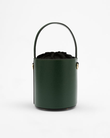 Mini Catherine verde | chiusura nera