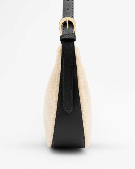 Rachel shearling nero