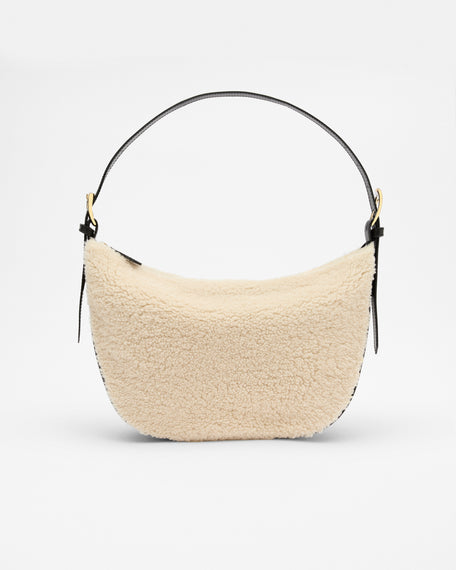 Rachel shearling nero