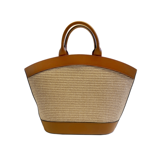 Victoire raffia camel